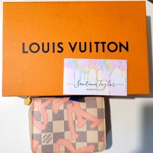 LV Tahitienne Rose Zippy Coin Wallet
